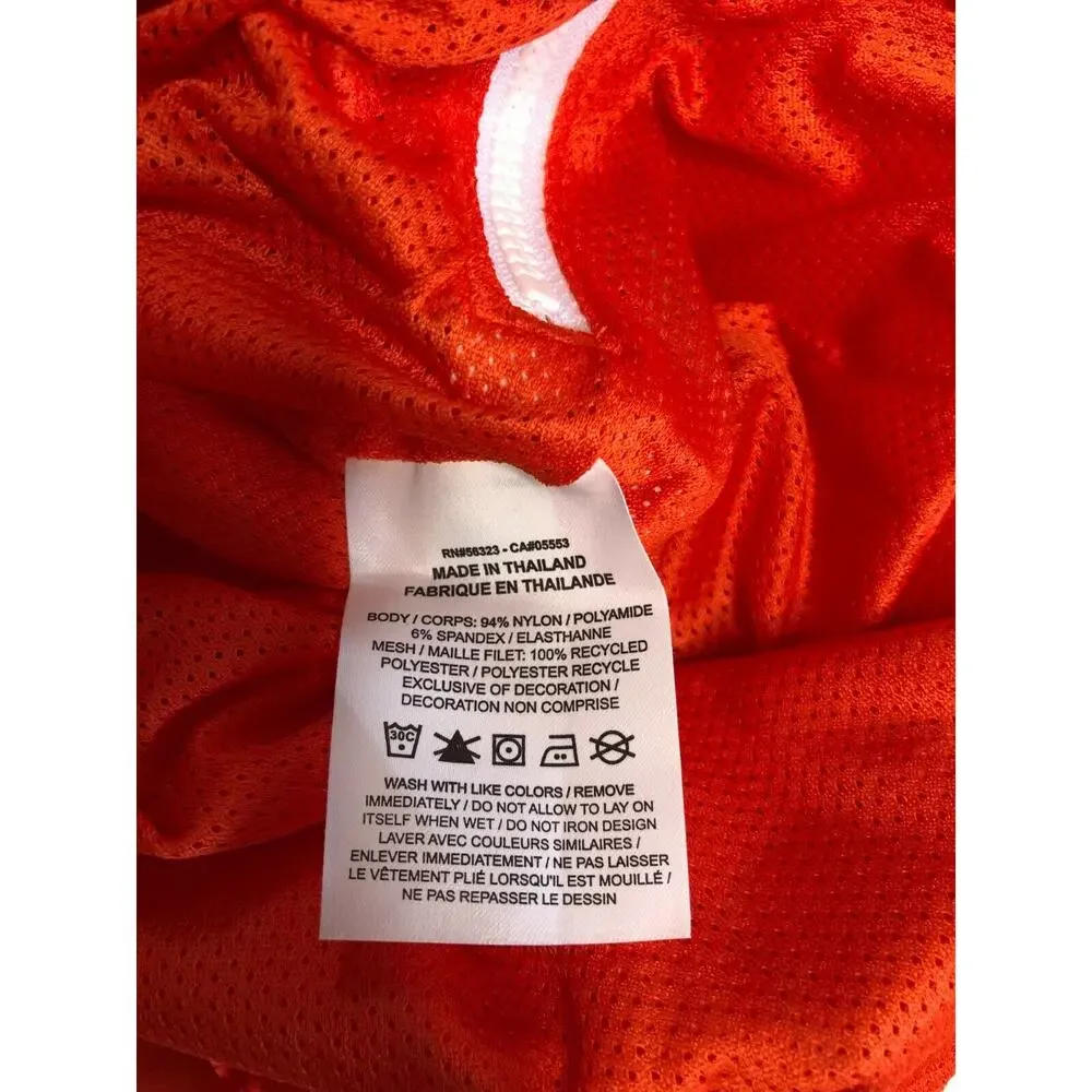 Nike Jordan Team Woven Long Sleeve New Jacket Orange Men's CD2218-820 Sz S